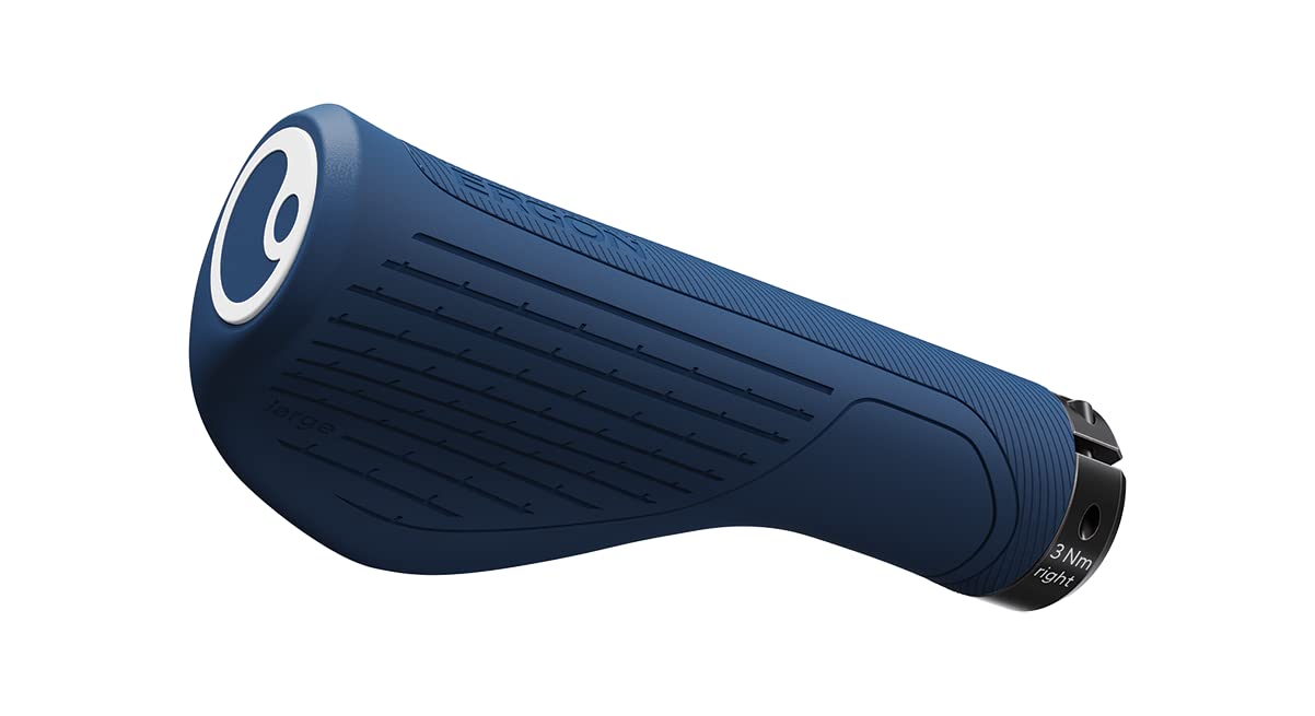 Ergon GS1-L Evo Ergonomic Bicycle Grips - Midnight Blue, Large