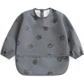 PewinGo Long Sleeve Weaning Bib – Waterproof PU Coverall for BLW
