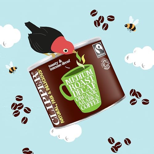 Clipper Organic Decaf Arabica Instant Coffee – Medium Roast 500g