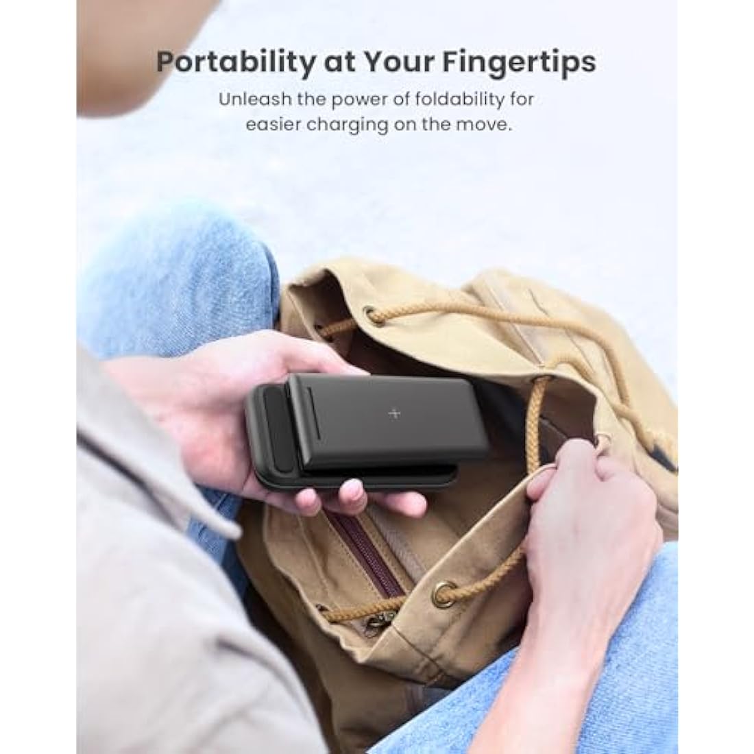 GEEKERA 3-in-1 Wireless Charging Station for iPhone & Apple Watch