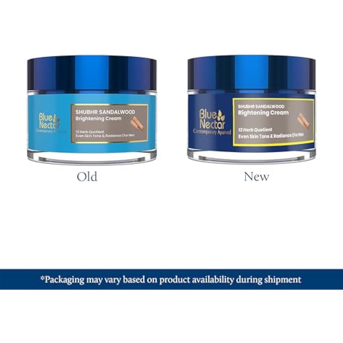 Jolof Store Brightening Face Cream for Men | Sandalwood & Turmeric (50g)