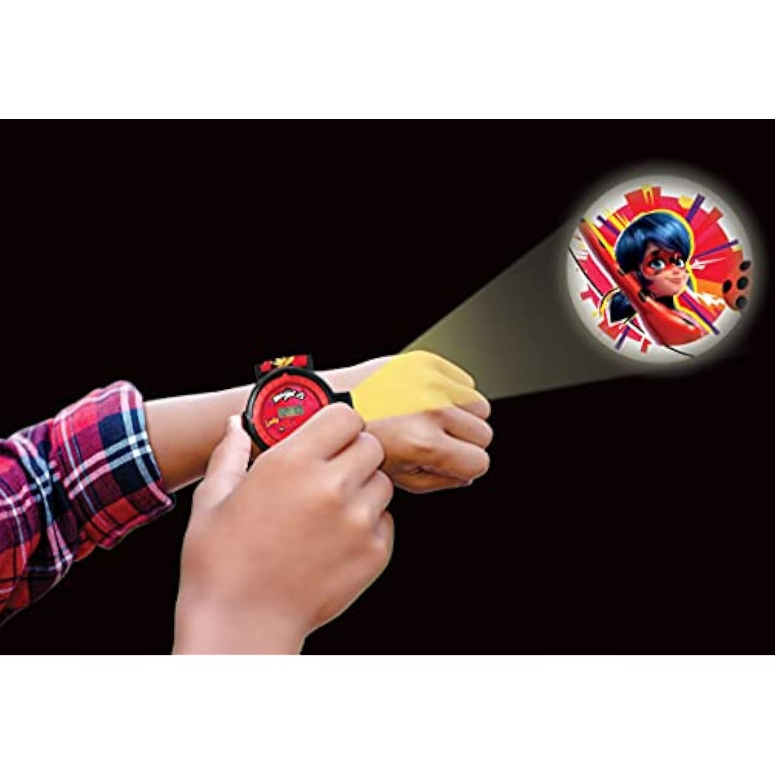 Lexibook Miraculous Ladybug Projection Watch – Kids Digital Toy, 20 Images