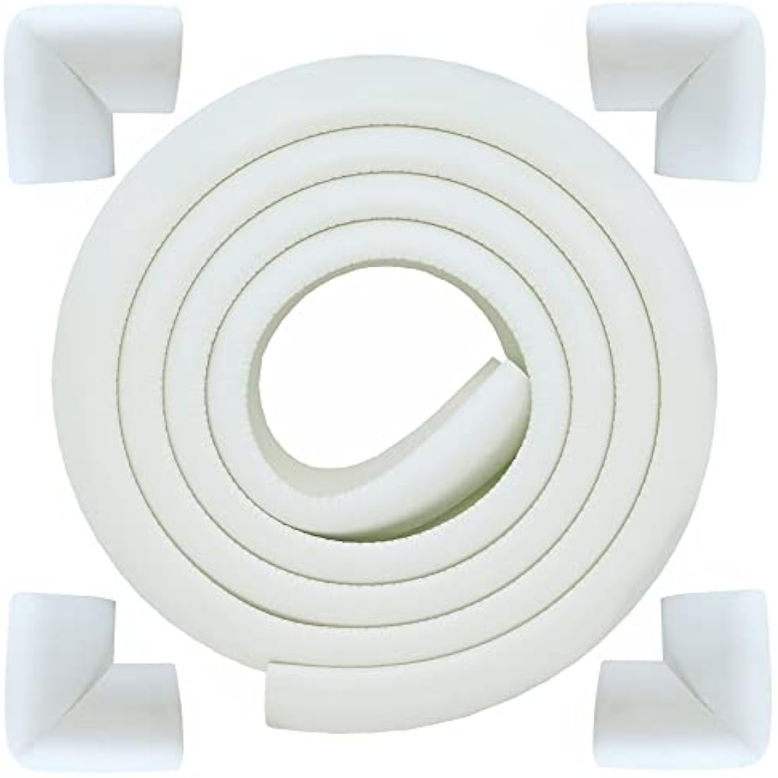 M2cbridge Extra Thick Foam Edge Guard & Corner Protectors - Off White