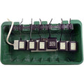Christmas Concepts IP55 Waterproof Outdoor Plug Box - Green 42cm
