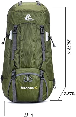 Jolof Store 60L Waterproof Hiking Backpack – Lightweight Camping Rucksack