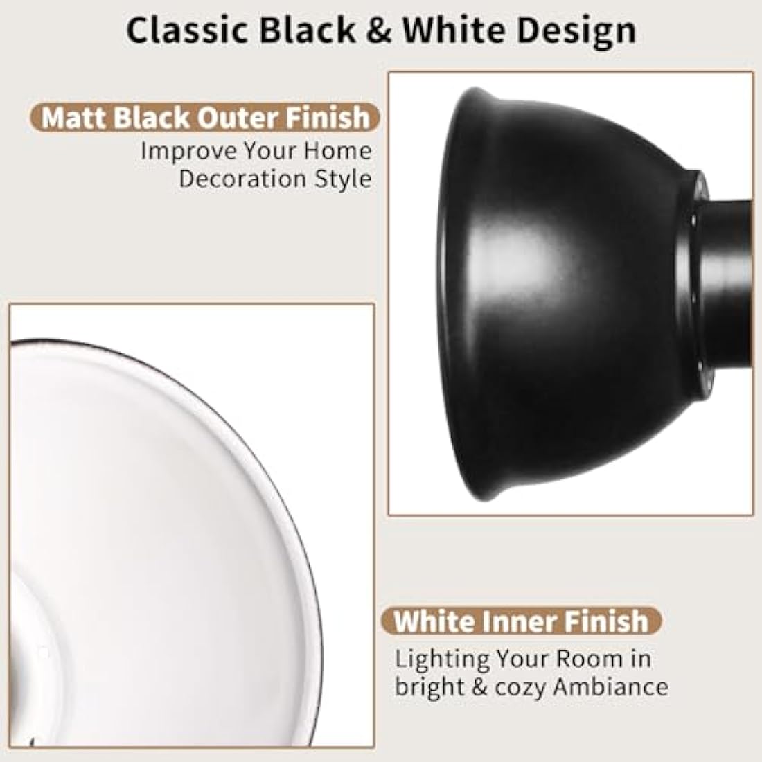 HiBay 3-Way Black Ceiling Spotlight – Adjustable E27 Industrial Light
