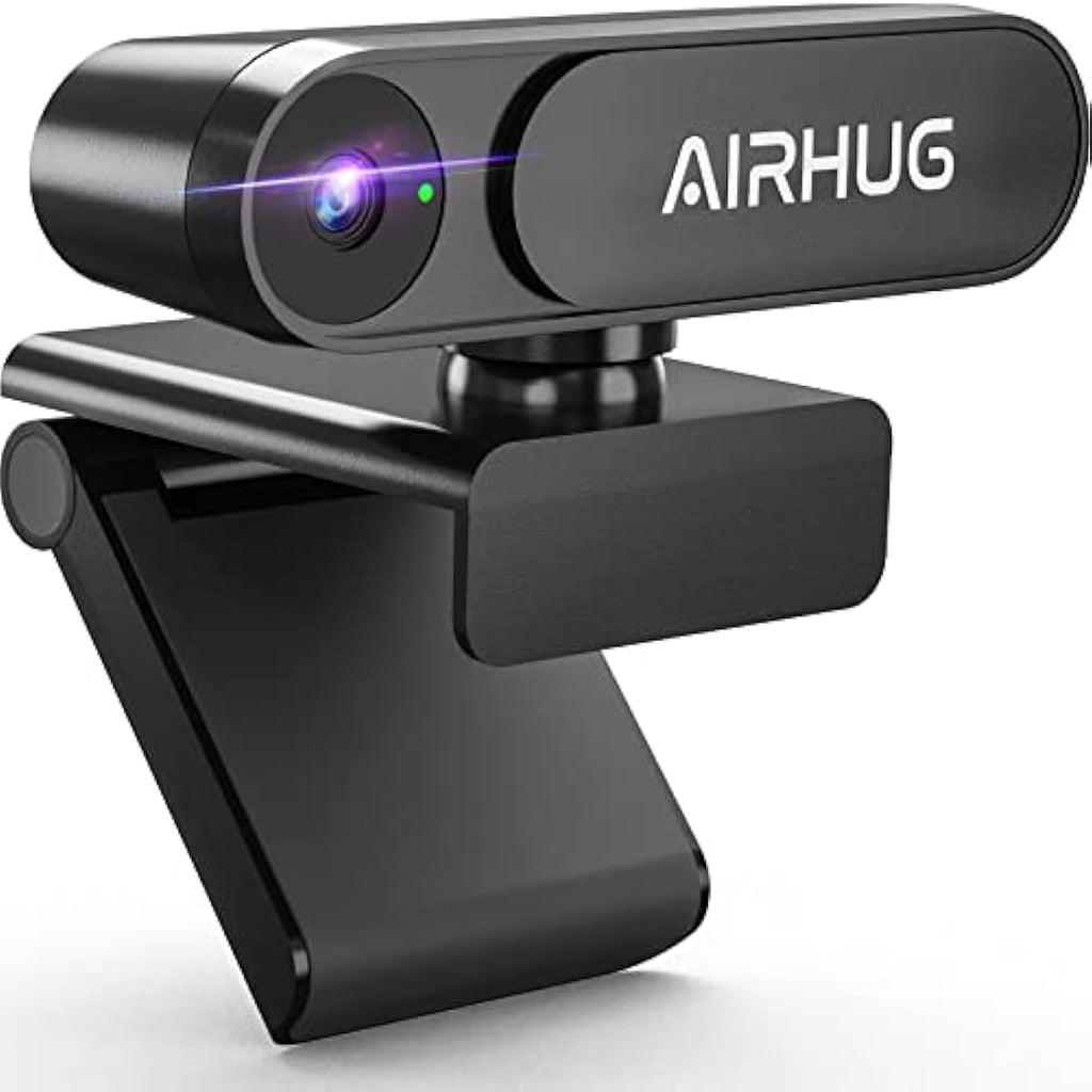 AIRHUG 02 2K Webcam No Microphone – QHD USB Web Camera with Privacy Cover
