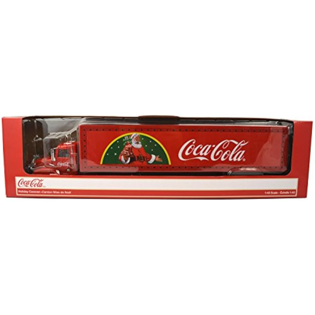 Coca-Cola LED Christmas Light Up Truck – 1:43 Scale Die-Cast Model