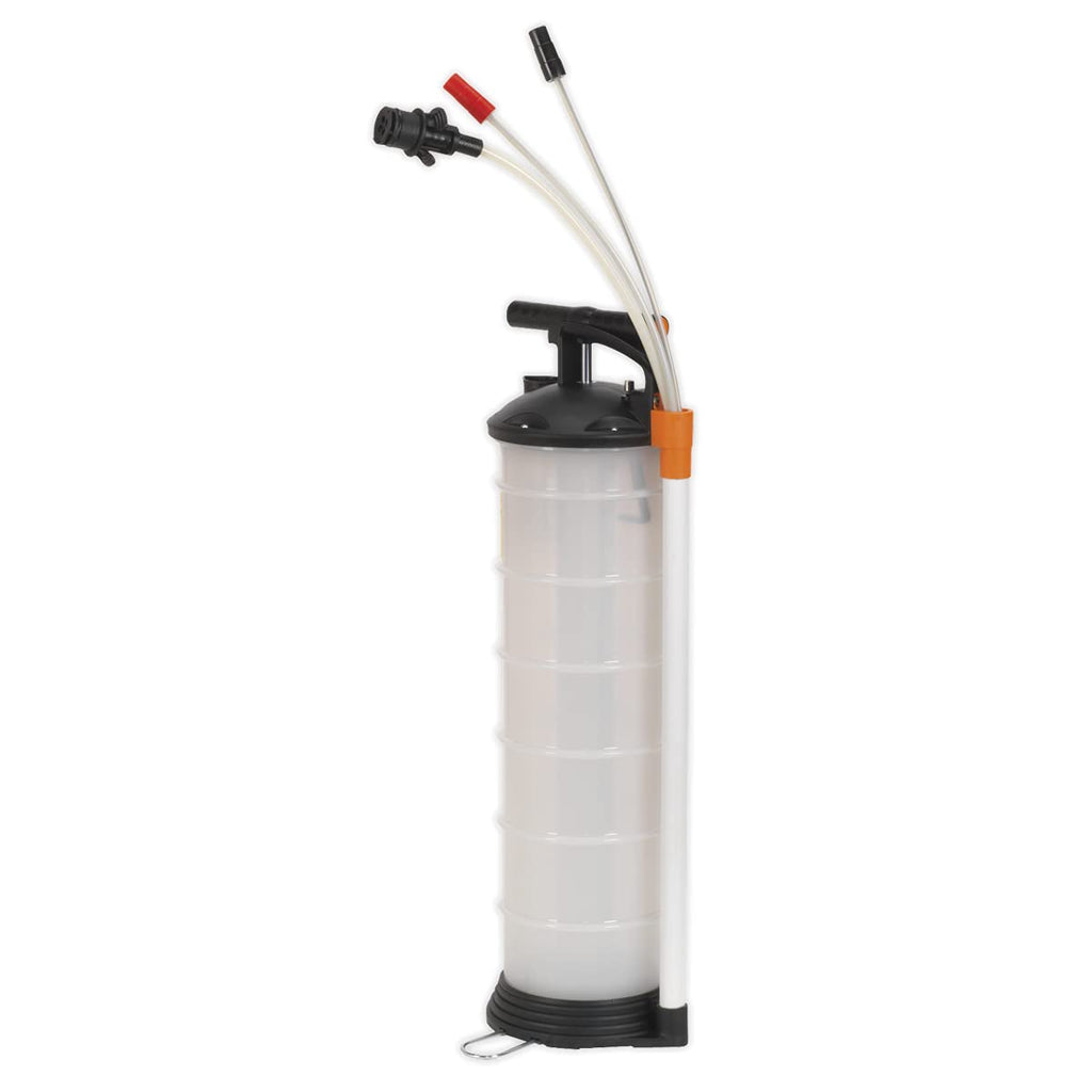 Sealey TP69 6.5L Vacuum Oil and Fluid Extractor - Manual Pump