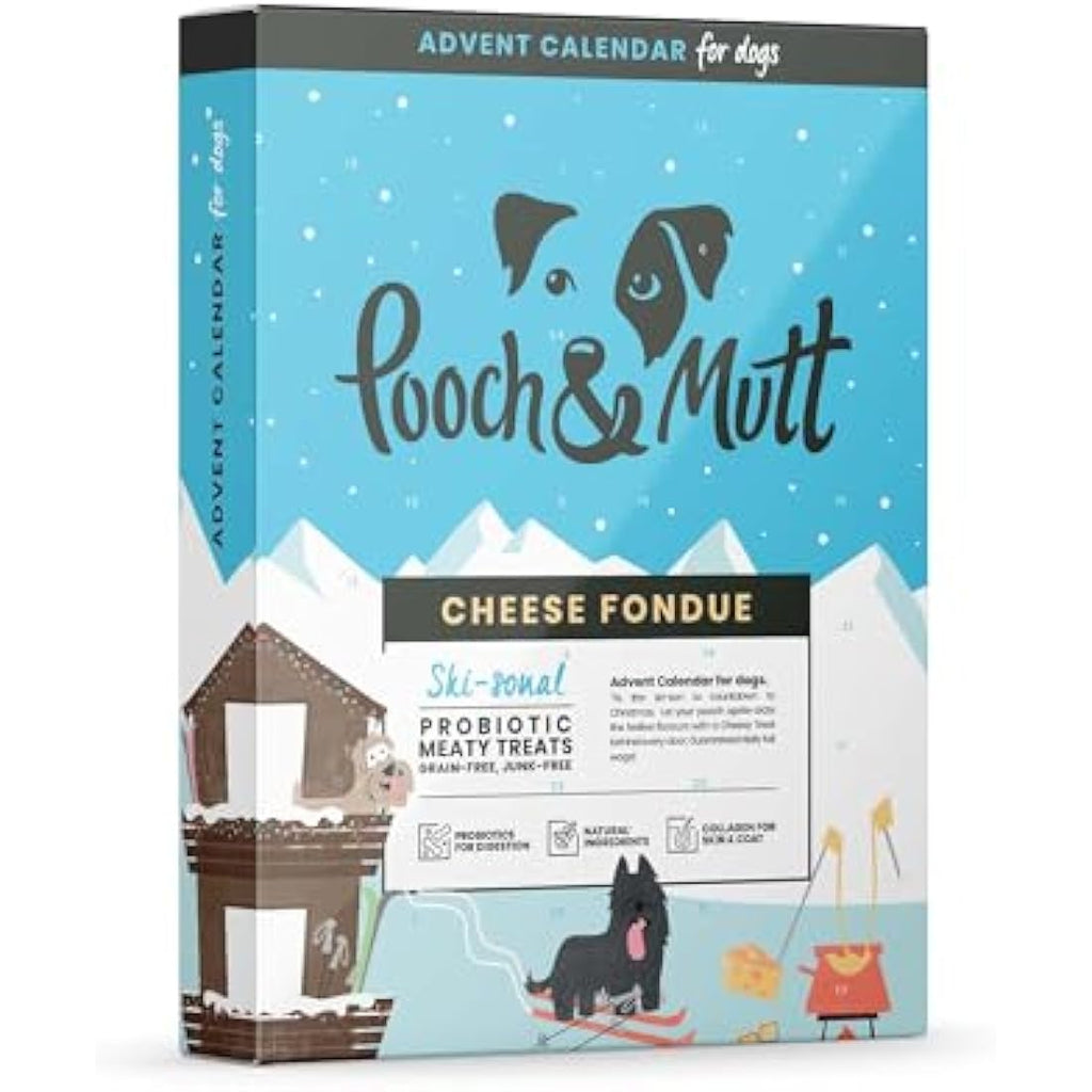 Pooch & Mutt Dog Advent Calendar – Grain-Free Probiotic Cheese Treats