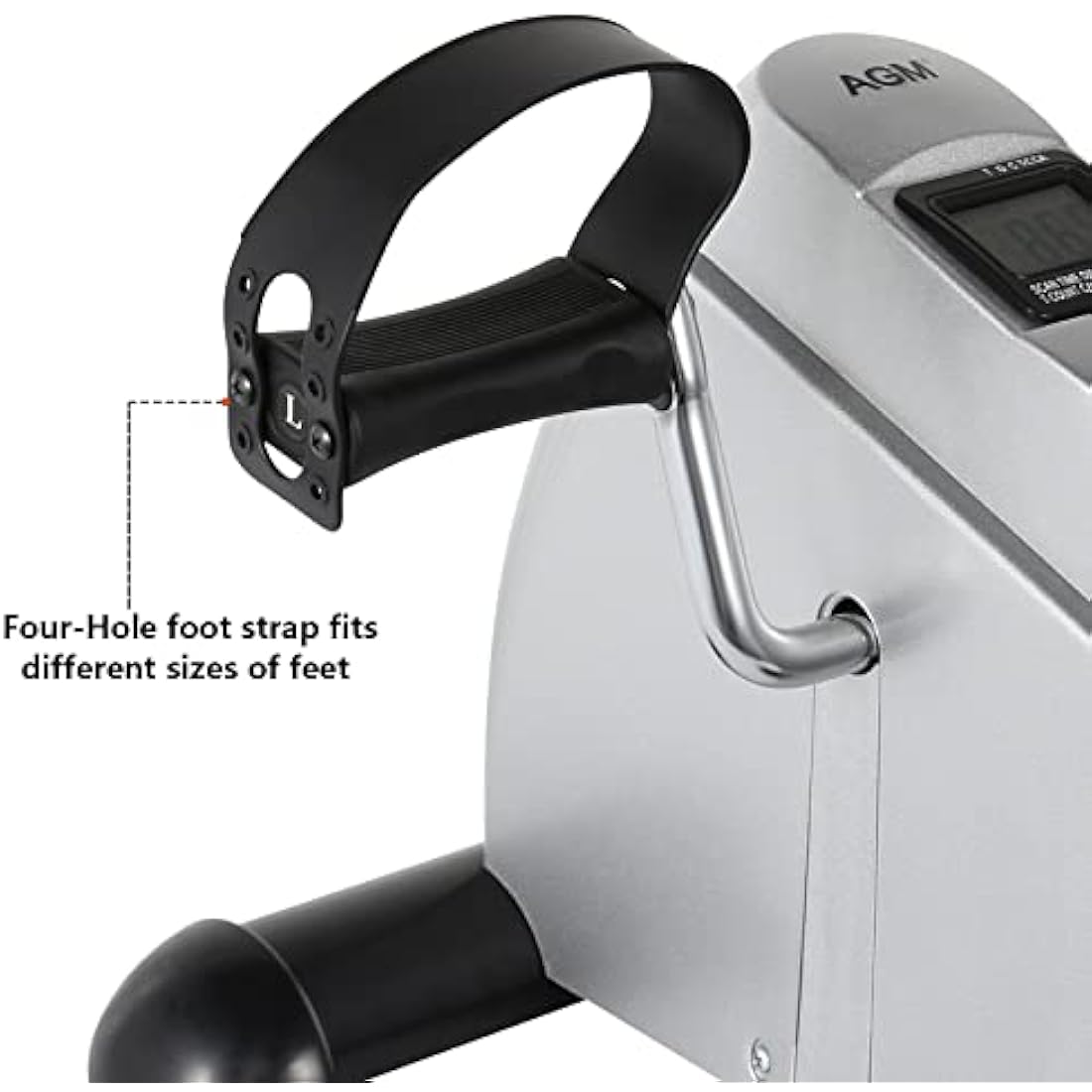 Jolof Store Mini Exercise Bike – Under Desk Pedal Exerciser with LCD