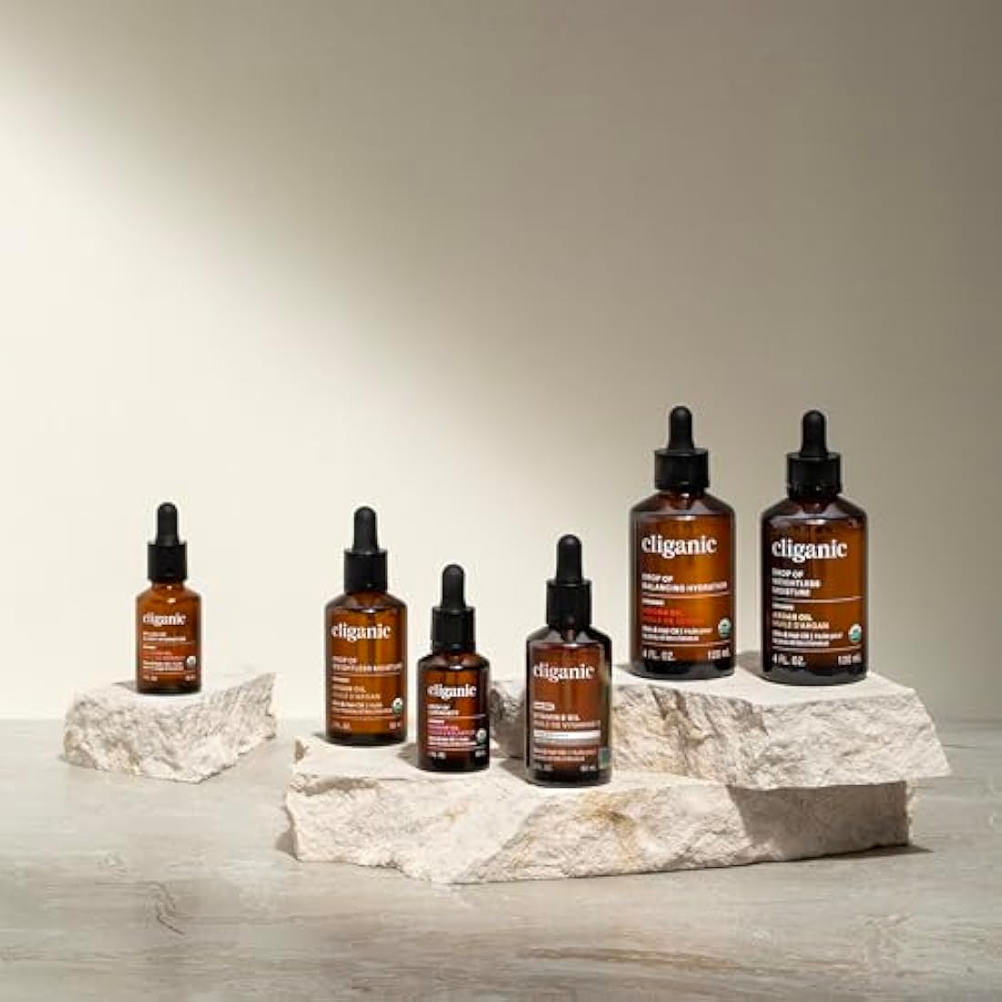 Cliganic Organic Rosehip Oil | 100% Pure Cold Pressed for Face & Hair