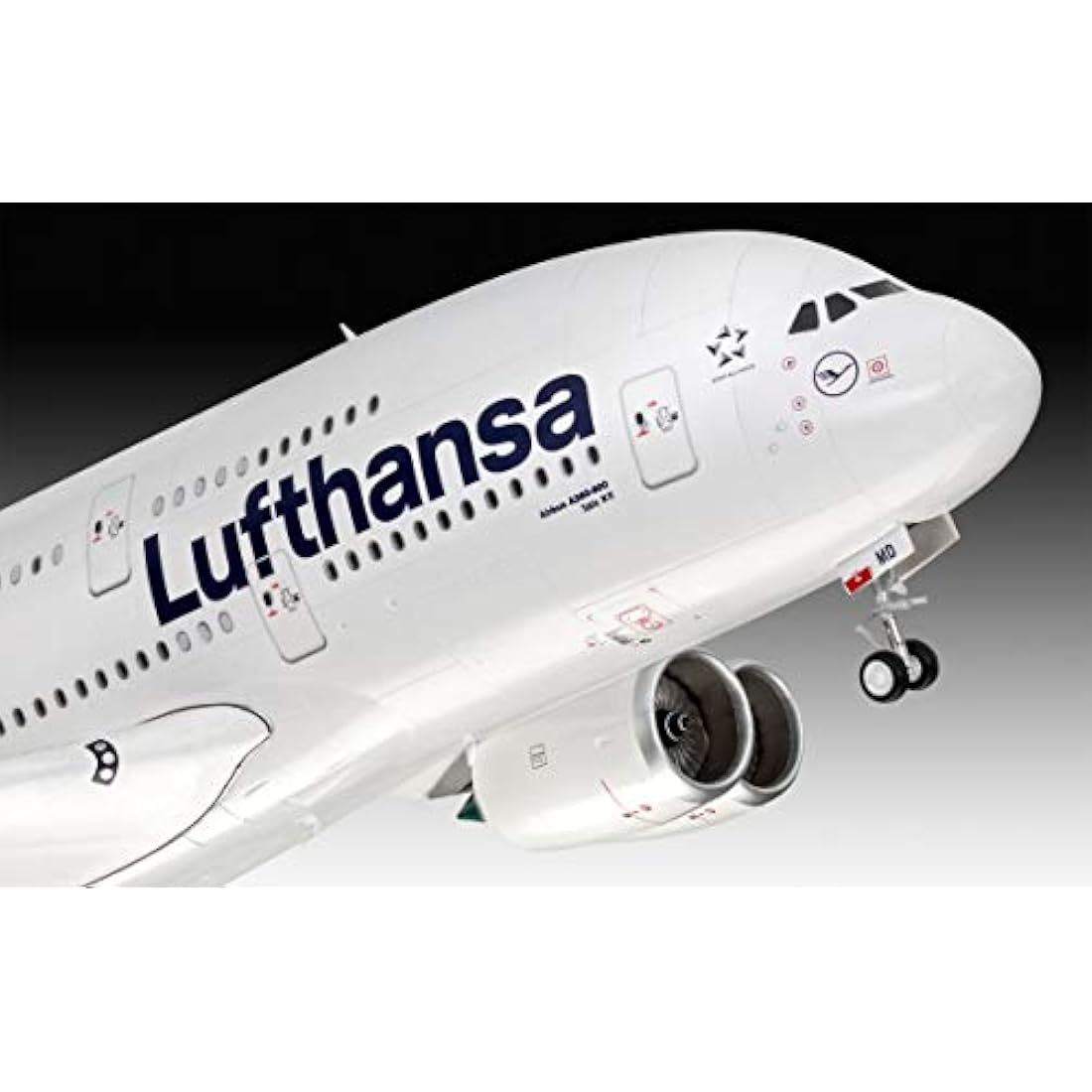 Revell Airbus A380-800 Lufthansa New Livery 1:144 Plastic Model Kit