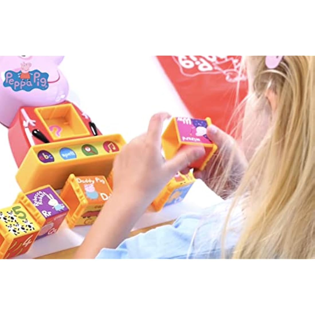 Peppa Pig Phonic Alphabet Toy – Interactive Learning Cubes for Kids