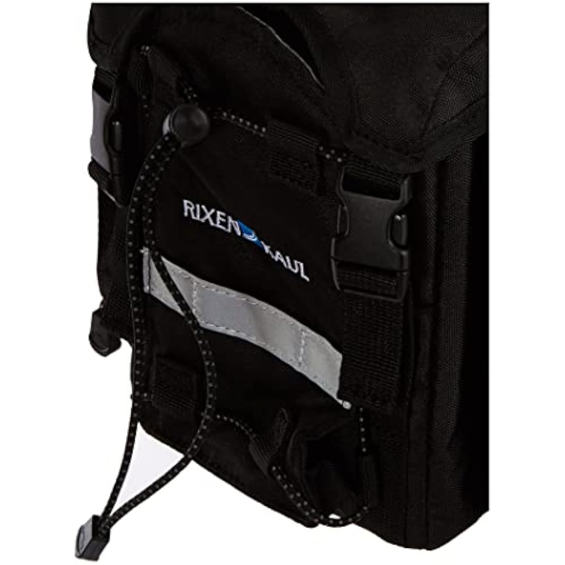 KlickFix Rackpack 1 Plus Gepäckträgertasche – Fahrradtasche mit Reflektor