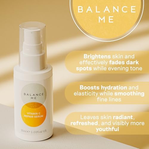 Balance Me Vitamin C Repair Serum 30ml | Hyaluronic Acid & Collagen