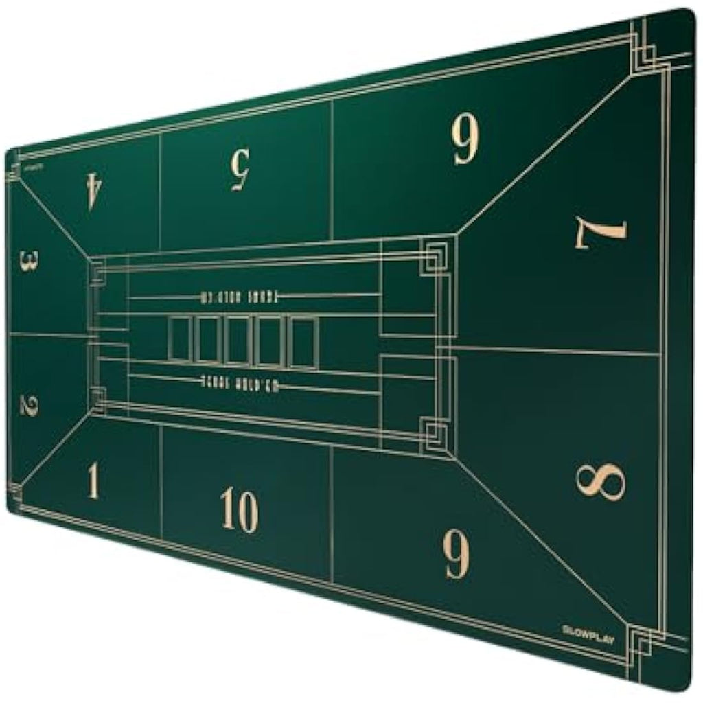 SLOWPLAY Nash Poker Mat – 240x120 cm Portable Texas Hold'em Table Top