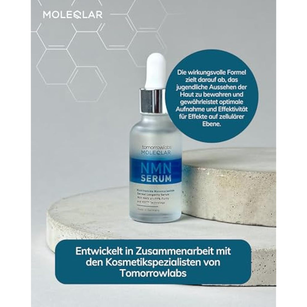 MoleQlar NMN Face Serum – Anti-Aging Skin Care with HSF Technology