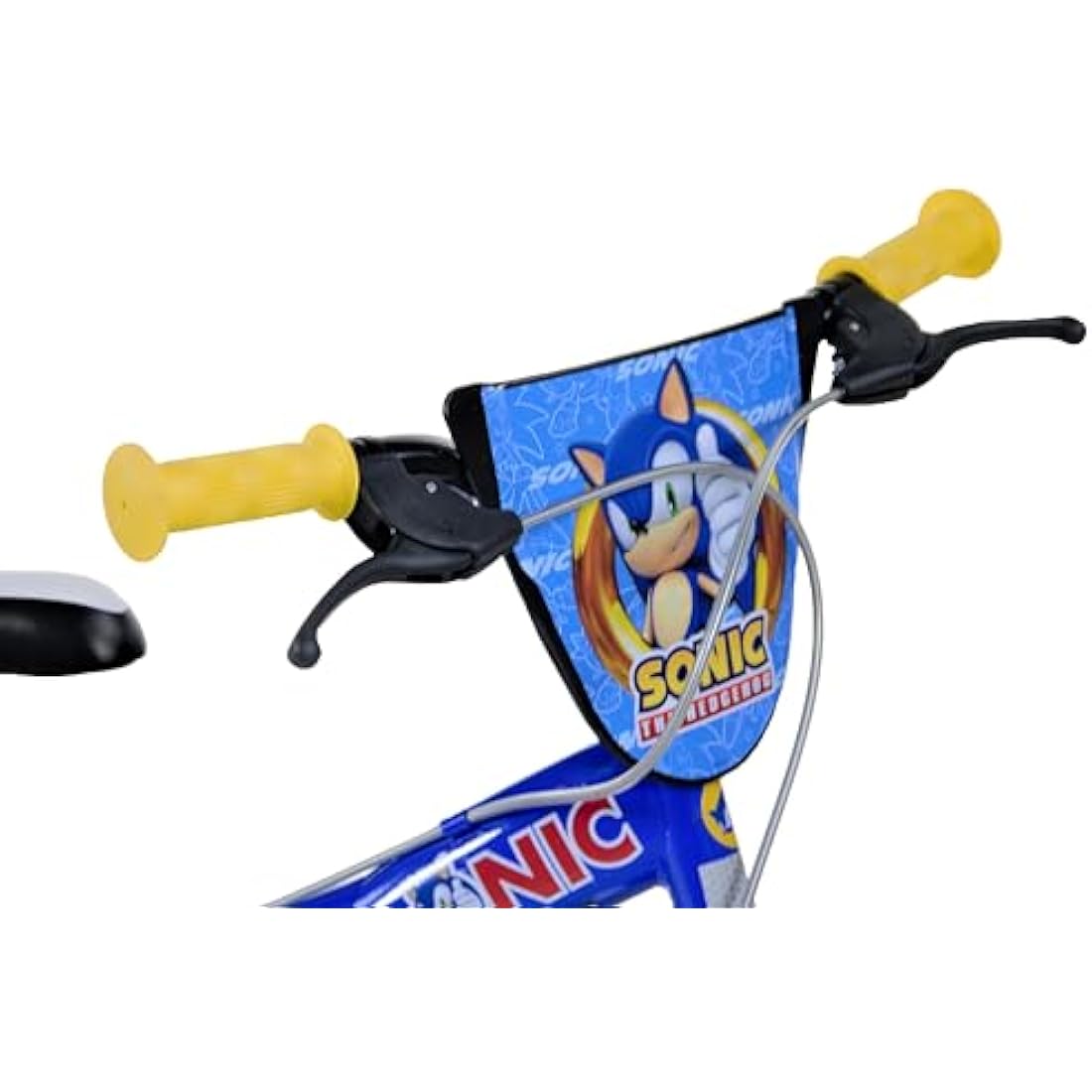 Sonic The Hedgehog 14 Inch Kids Bike with Training Wheels – Blue