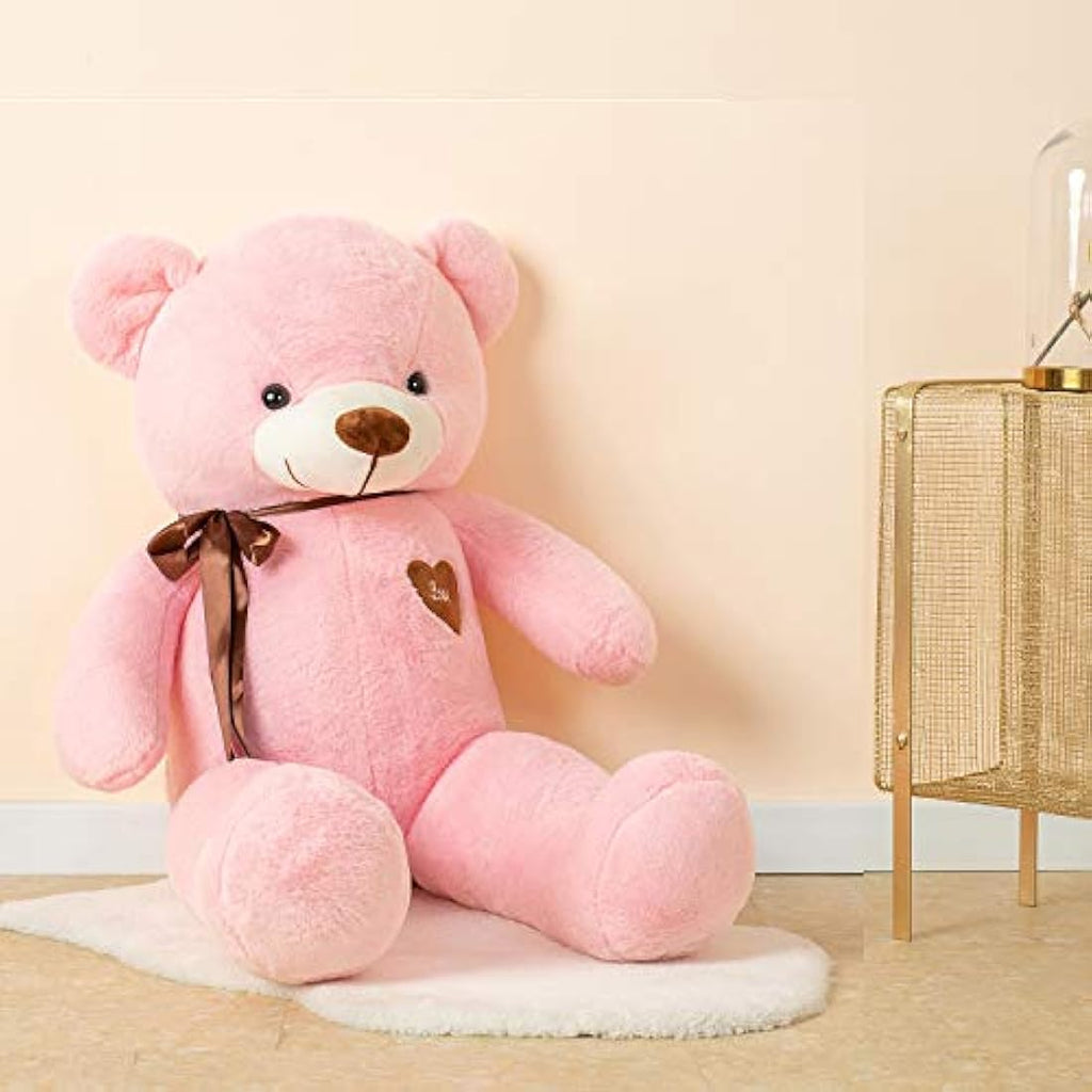 YunNasi Giant Teddy Bear | 39 Inch Large Stuffed Animal Plush - Pink
