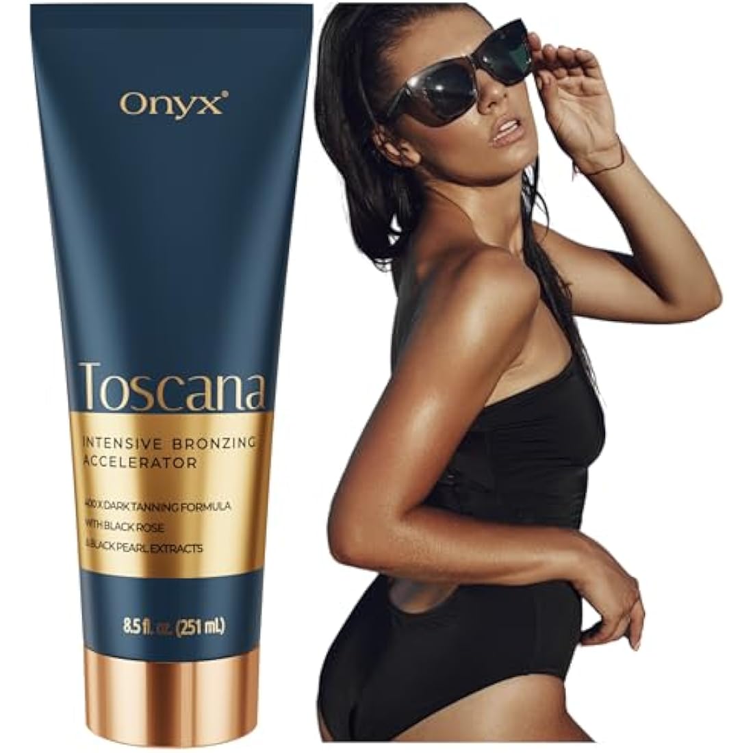 Onyx Toscana Sunbed Cream – Double Bronzer & Tanning Accelerator