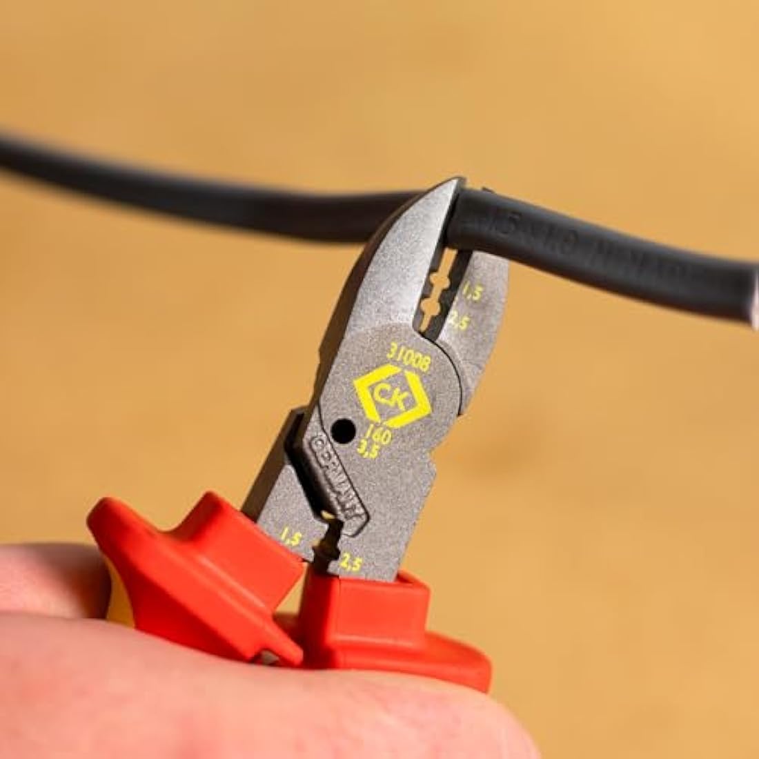 C.K RedLine VDE Combicutter3 160mm | Insulated Alloy Steel Cutters