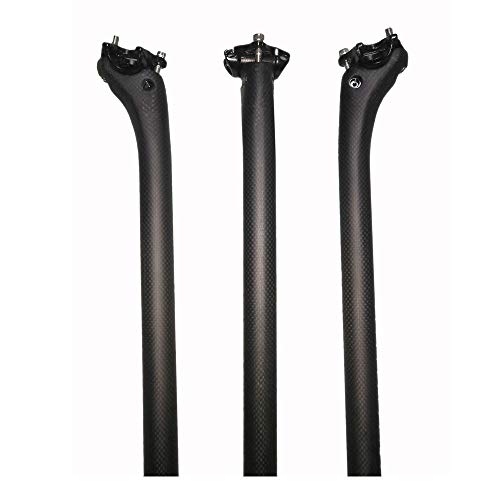 ROADNADO Ultralight Carbon Fiber Offset Seatpost for MTB & Road Bike