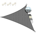 Sol Royal SolVision HS9 Triangle Sun Shade Sail – HDPE UV Protection, 6m