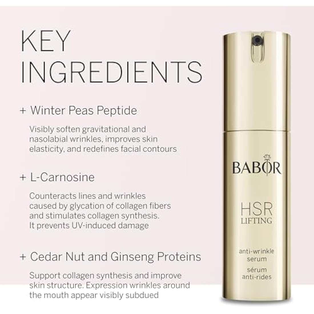BABOR HSR LIFTING Serum – Anti-Aging & Anti-Wrinkle Serum with Hyaluronic Acid