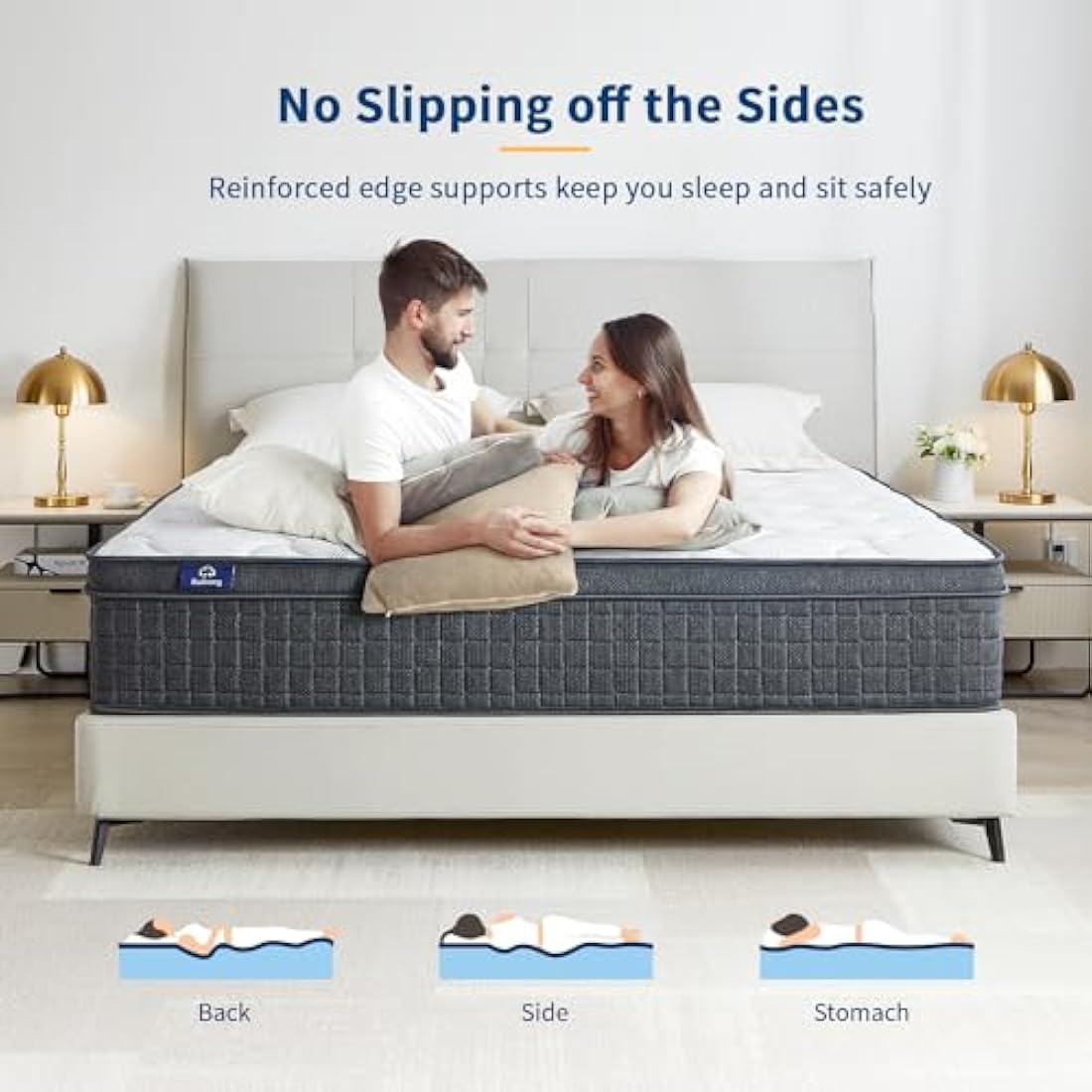SuiLong 3FT Single Hybrid Mattress – 12 Inch Orthopedic Memory Foam