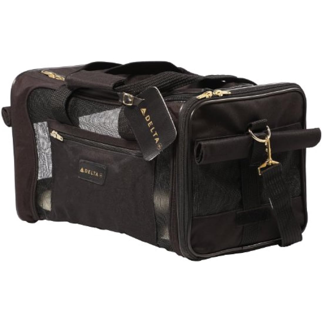 Sherpa Airline Approved Pet Carrier – Black Under-Seat Travel Bag