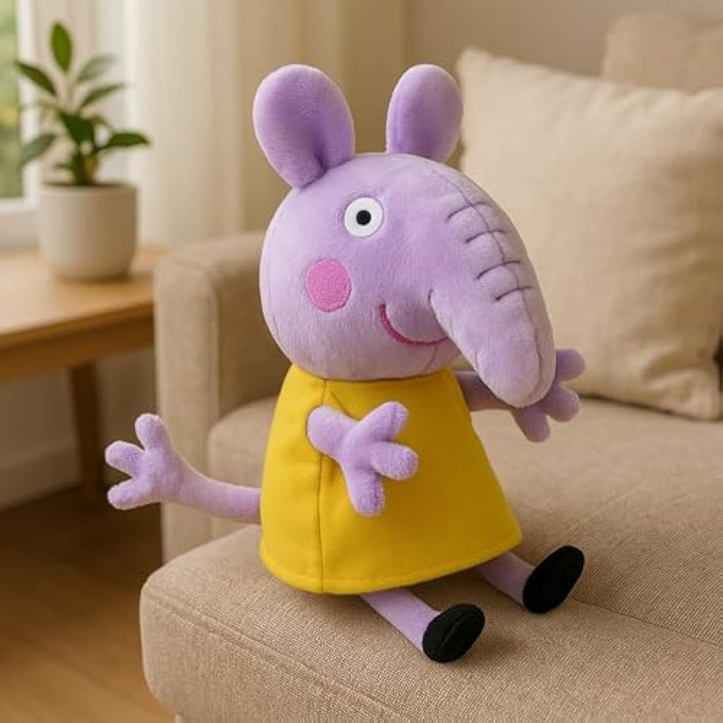 Ty Peppa Pig Emily Elephant Plush – Retro Style Stuffed Animal Toy