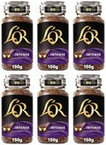 L'OR Intense Instant Coffee – Dark Roast Gourmet Jars, 6 x 150g (900g)