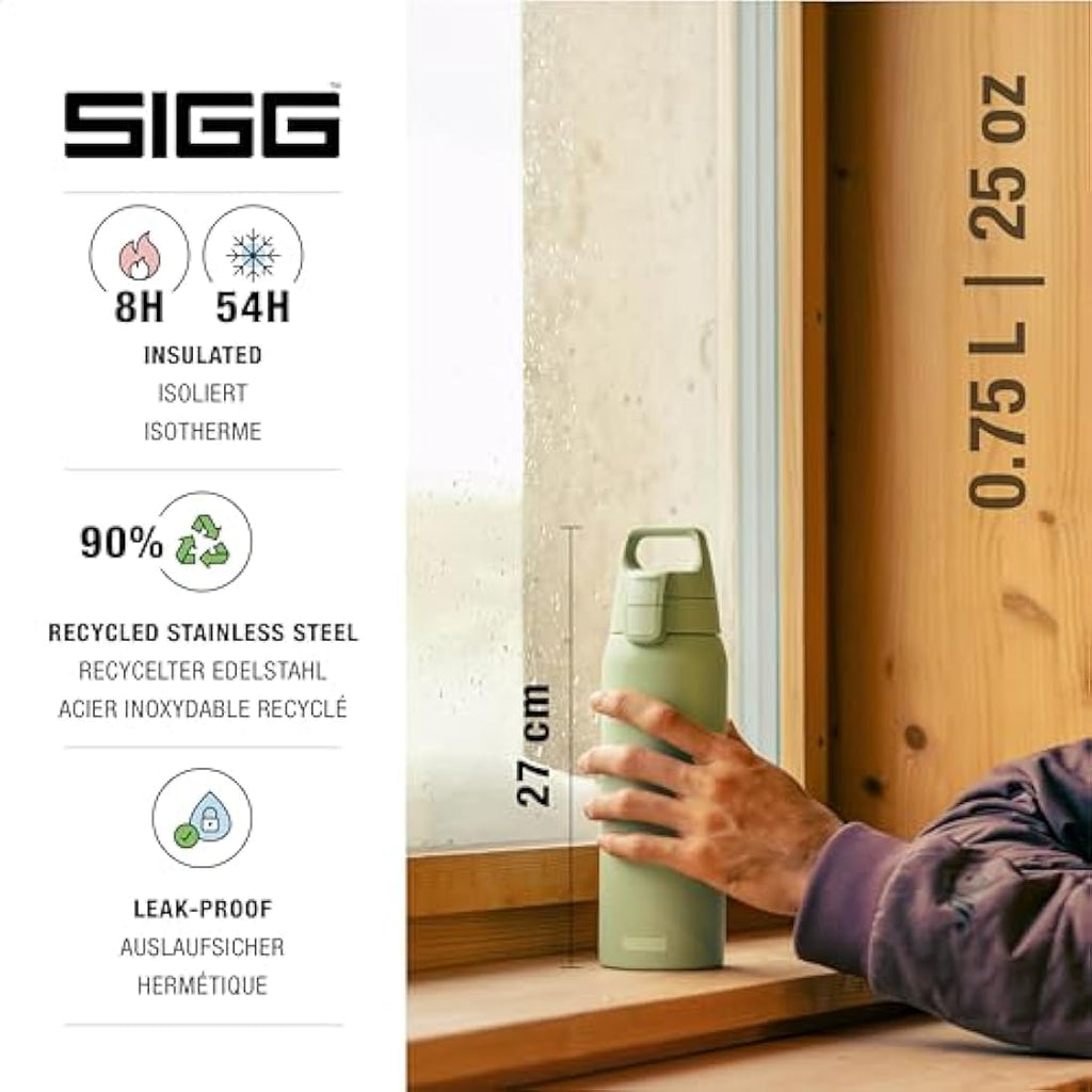 SIGG Shield Therm One Insulated Stainless Steel Water Bottle – 0.5L-1L