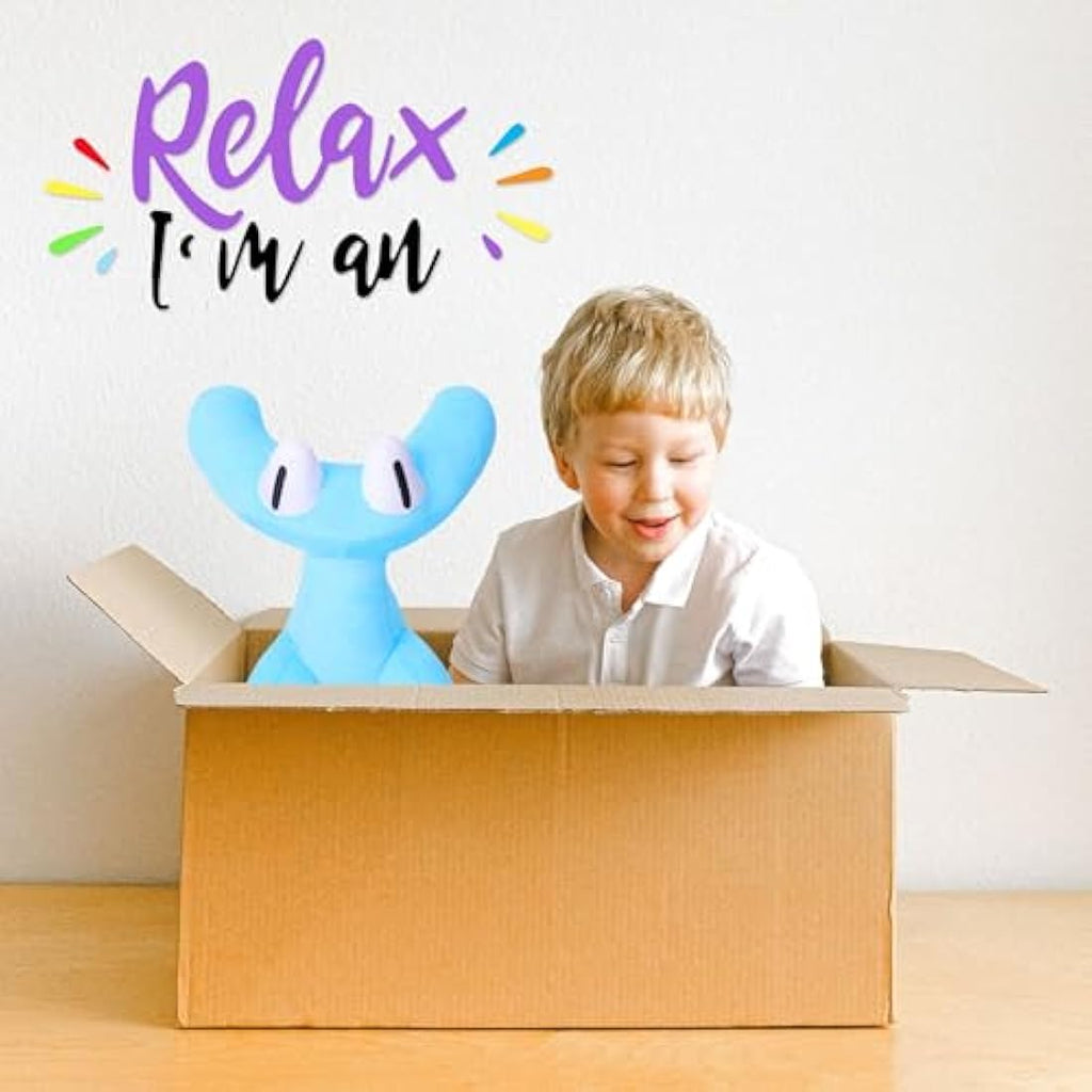 FASTEXX Rainbow Friends Cyan Plush – Chapter 2 Horror Soft Toy Figure