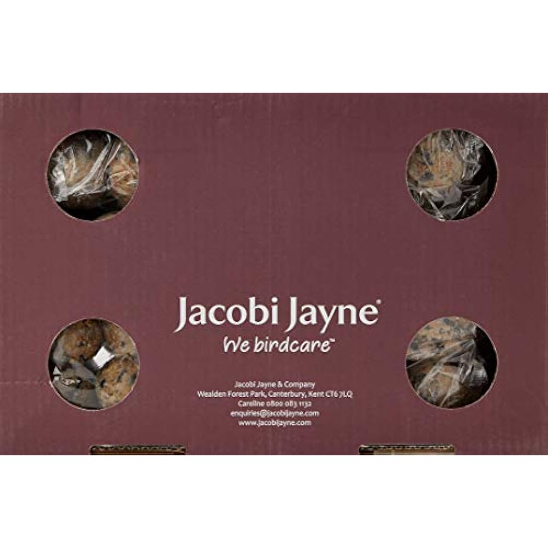 Jacobi Jayne Chunky Dumplings Premium Suet Fat Balls - 48 Pack