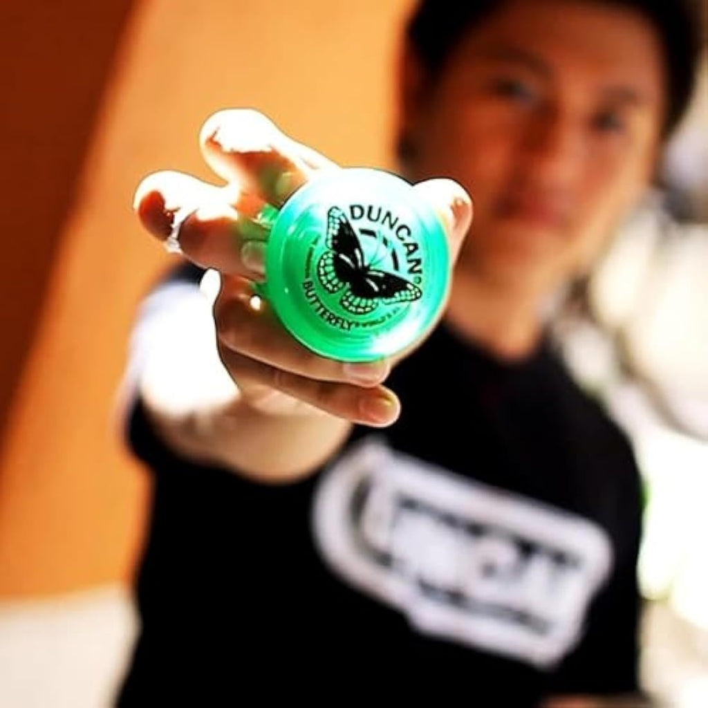 Duncan Butterfly Beginner Yo-Yo – Durable Plastic Toy for String Tricks