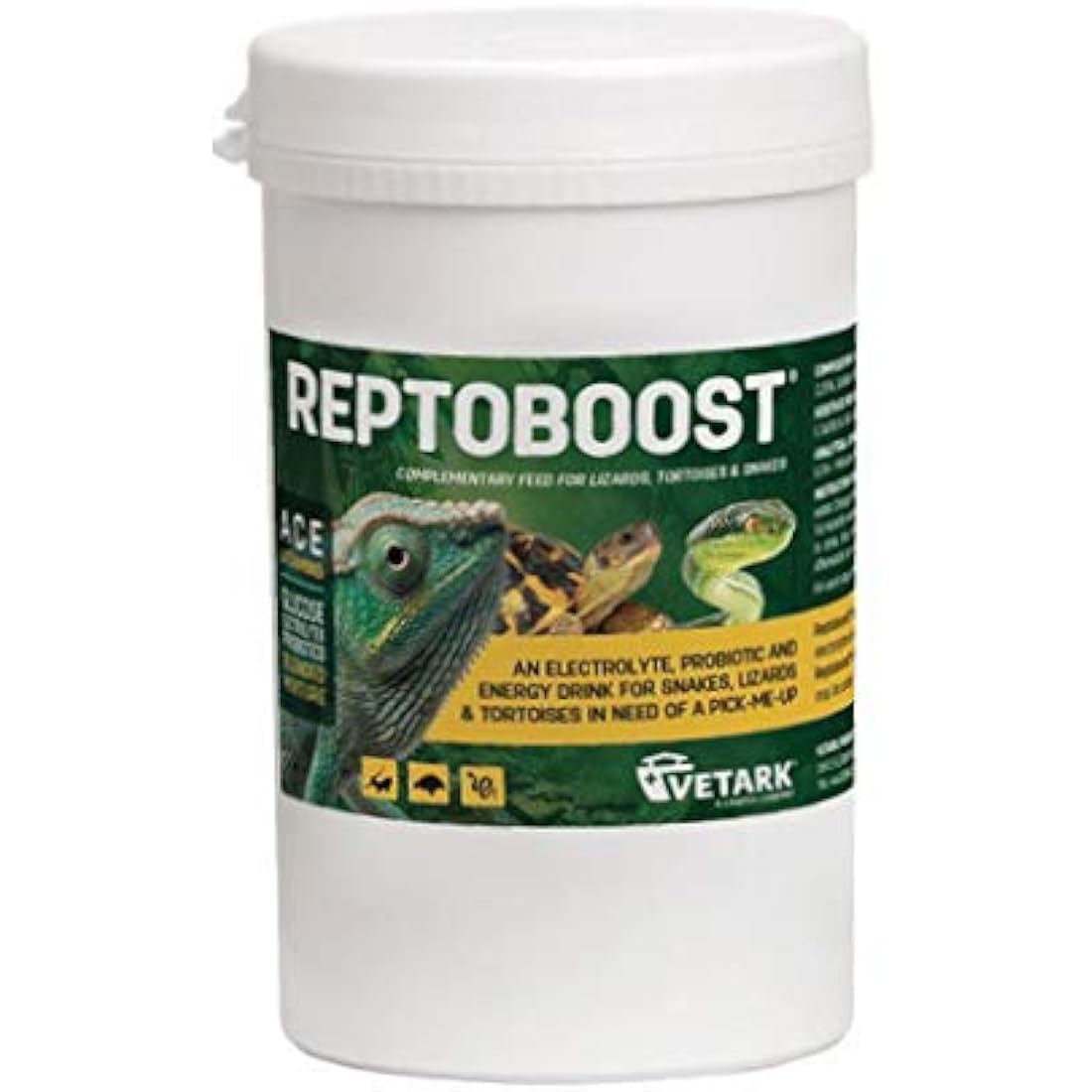 Vetark Reptoboost Probiotic & Electrolyte Supplement for Reptiles - 300g