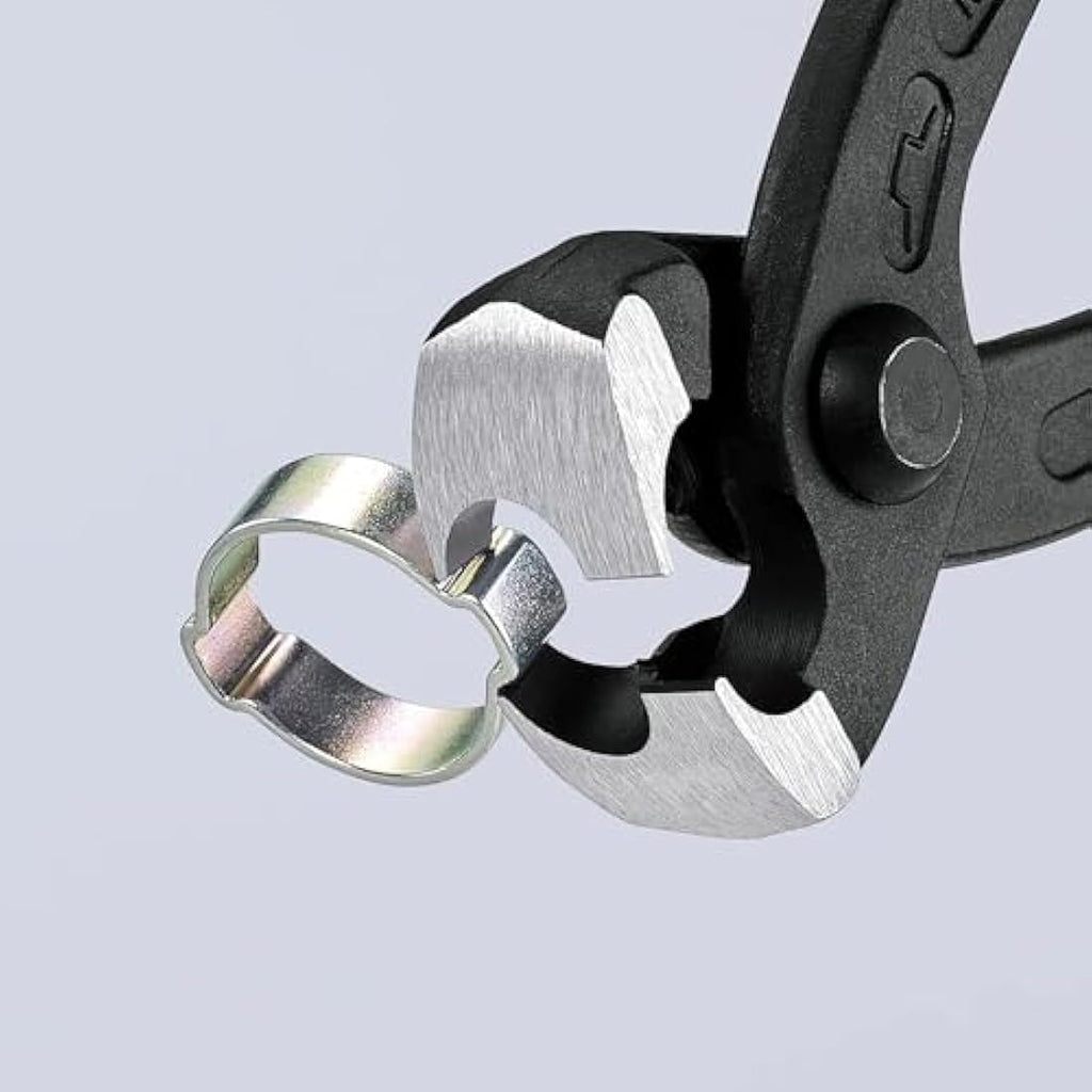 Knipex Ear Clamp Pliers – 220mm Black Atramentized Steel Tool