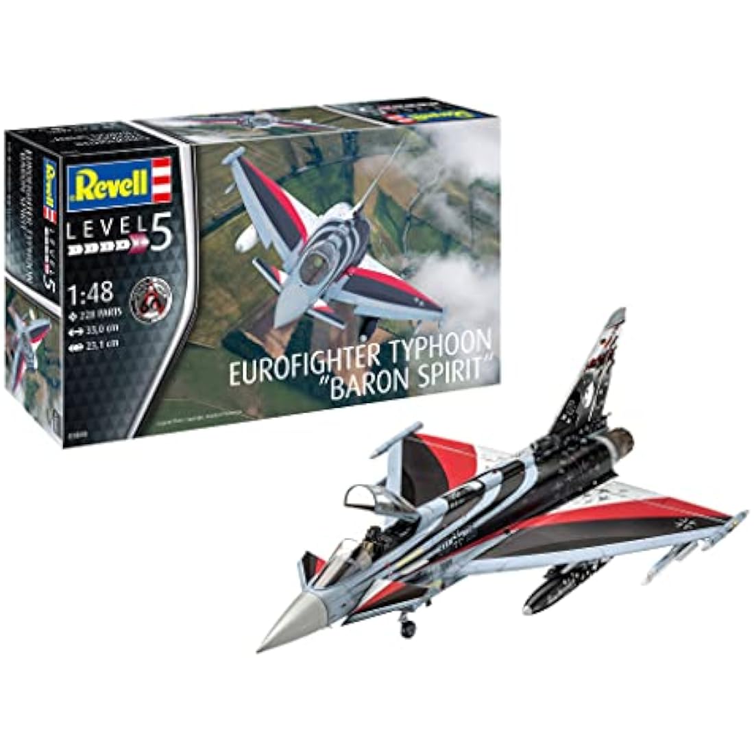 Eurofighter Typhoon Baron Spirit Model Kit - Revell 1:48 Scale