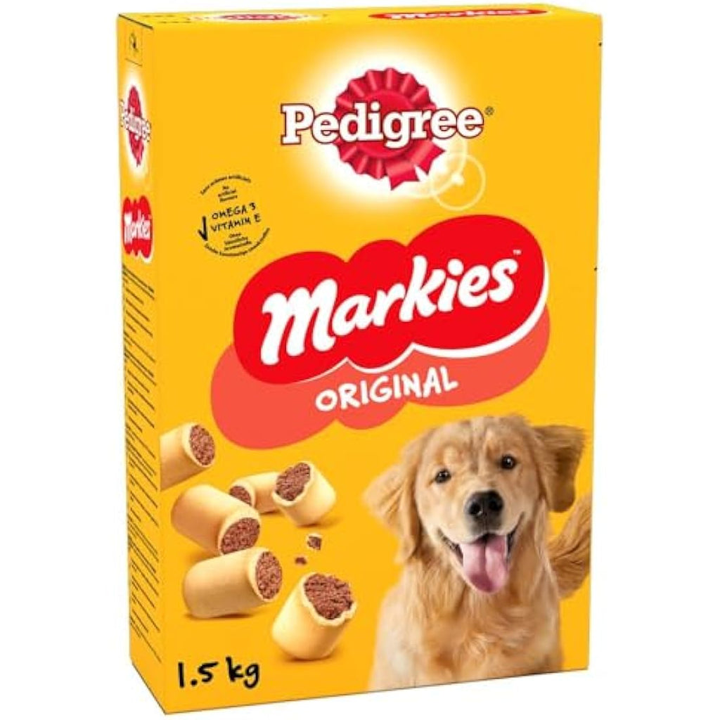 Pedigree Markies Original Marrowbone Dog Treats - 5 x 1.5kg Bulk Pack