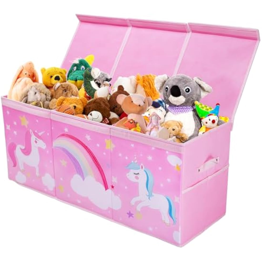 Jolof Store Unicorn Toy Storage Box – Large Foldable Oxford Toy Chest