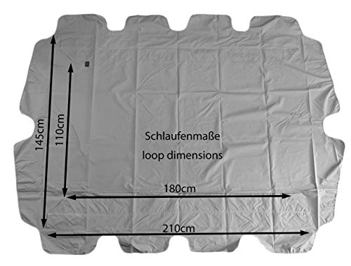 Quick Star Replacement Roof for 3 Seater Hollywood Swing - Beige UV 50
