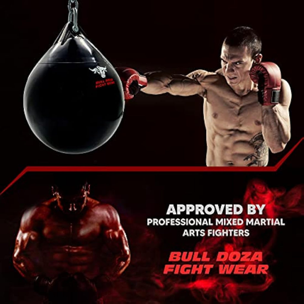 Bull Doza Fight Wear Water Punch Bag – Heavy Duty Vinyl Boxing Bag