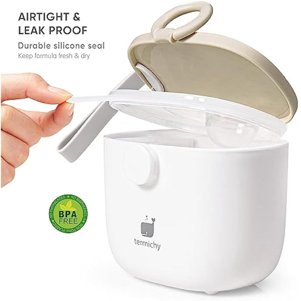 Termichy Portable Baby Milk Powder Dispenser – 250g Airtight Formula Box