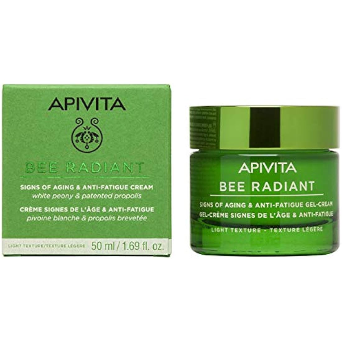 Apivita White Peony & Propolis Face Cream for Oily Combination Skin