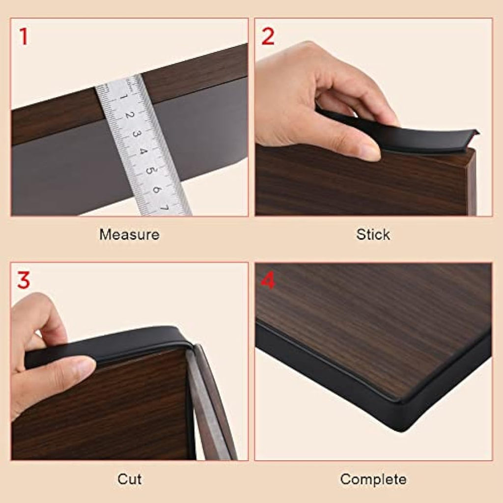 Flintronic 5m x 16mm U-Shape Flexible TPE Furniture Edge Banding