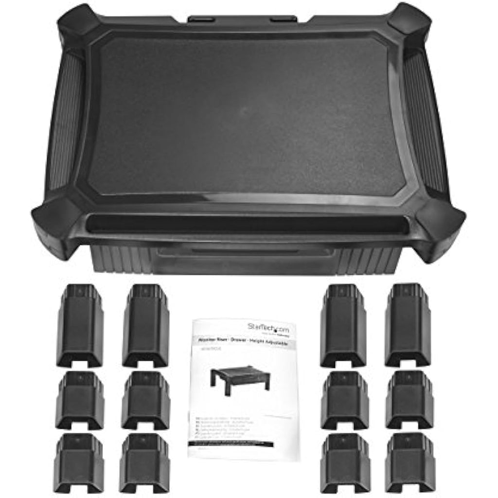 StarTech.com Adjustable Monitor Riser with Drawer for 32-inch Screens