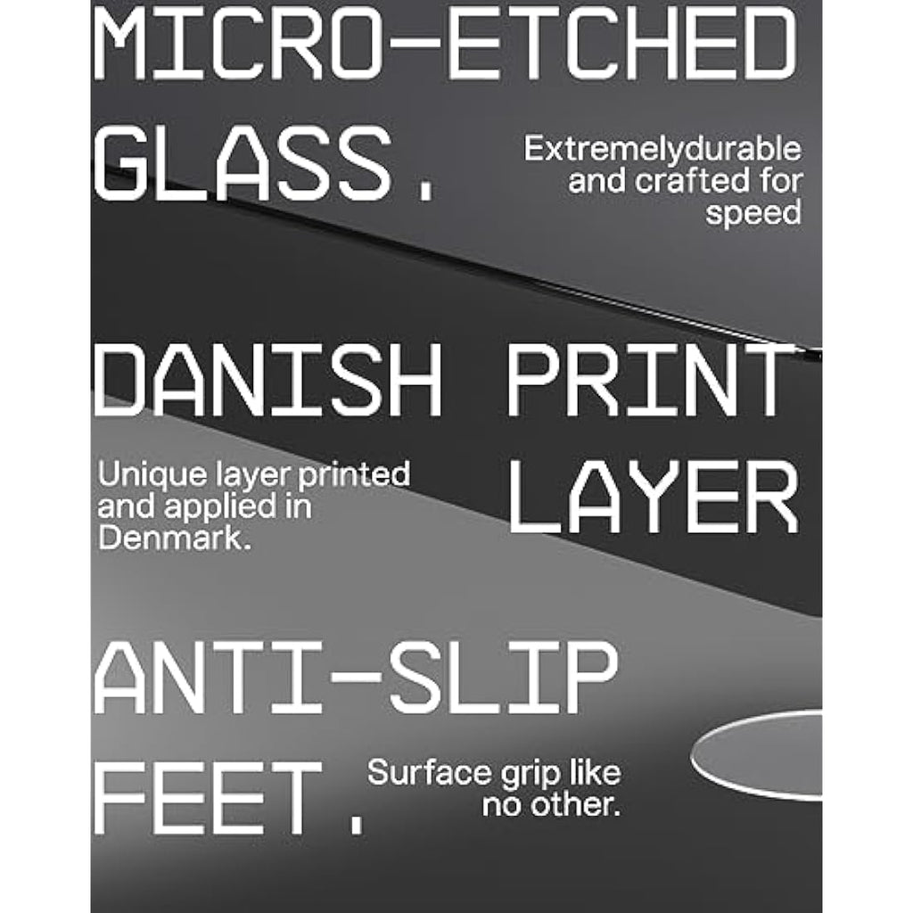 SkyPAD 3.0 XL Glass Gaming Mouse Pad – White Large Professional Mat