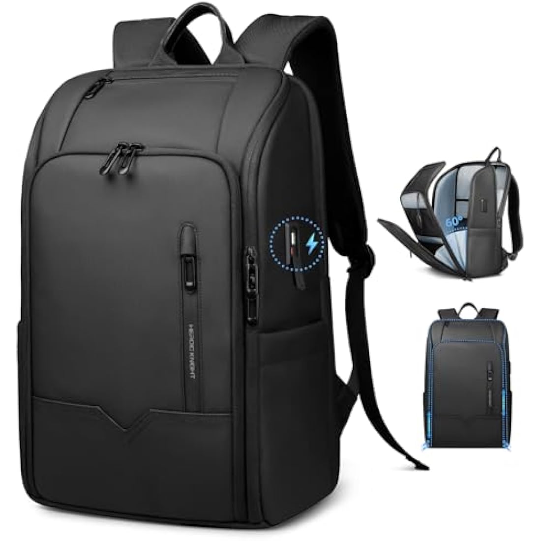 Heroic Knight 15.6 Inch Laptop Backpack | Waterproof Anti-Theft Bag